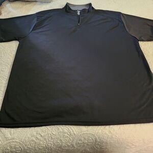 Epic Threads Black Short-Sleeve Quarter-Zip Performance Tee